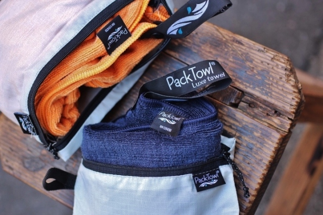 PackTowl luxe towel
