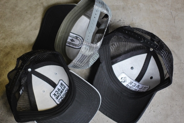 Black Diamond Flat Bill Trucker Hat & BD Trucker Hat