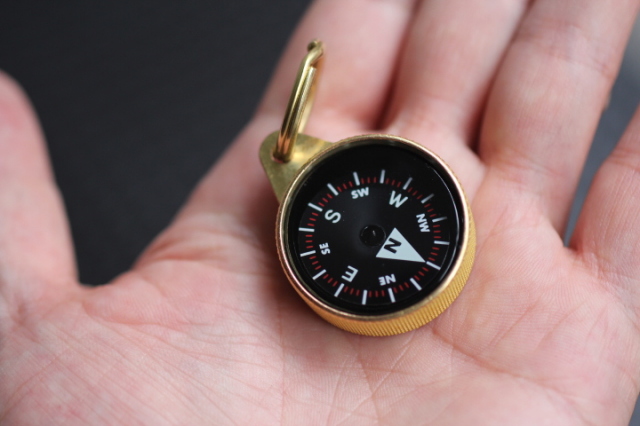 A&F Brass Compass
