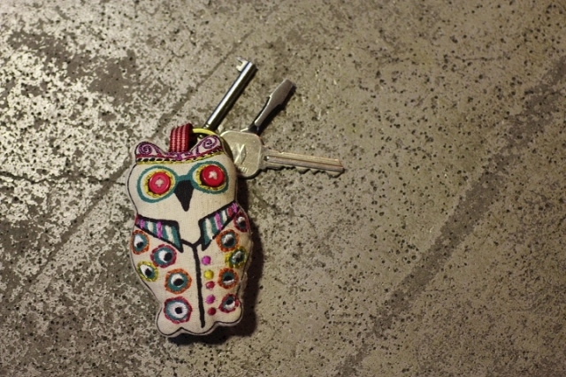 OWL Key Ring