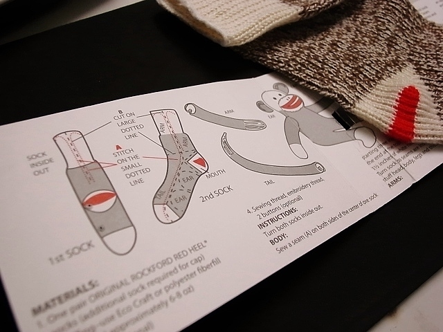SOCK MONKEY