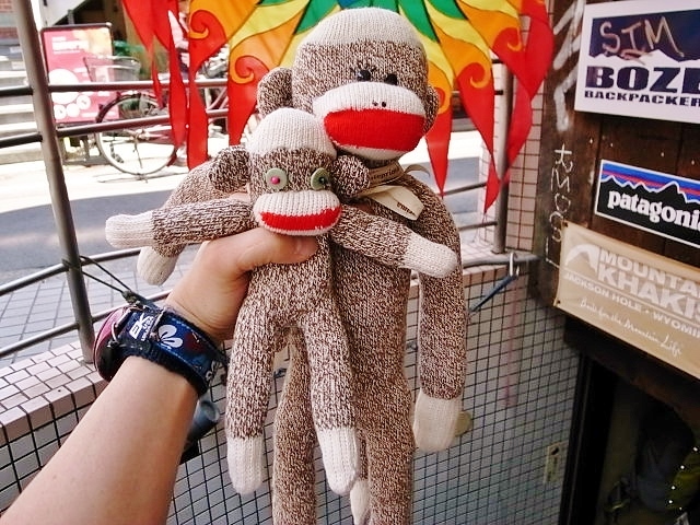 FOX RIVER RED HEEL SOCK MONKEY BABY