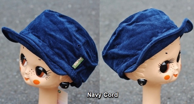 Phatee　Cord Half Cap