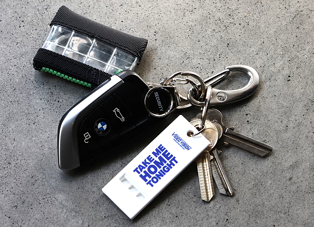 ANAheim Whistle Key Tag