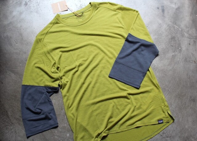 PATAGONIA Merino Blend 3/4 Sleeve Bike Jersey BOZEMAN