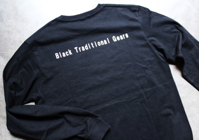 BLACK TRADITIONAL GEARS Long Sleeve Tee