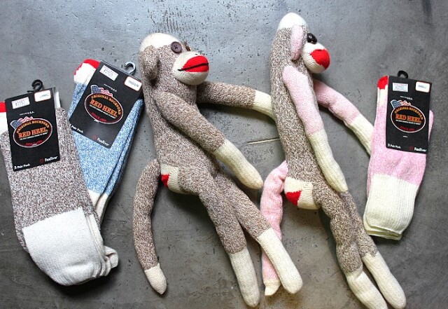 Fox River RED HEEL Sock Monkey