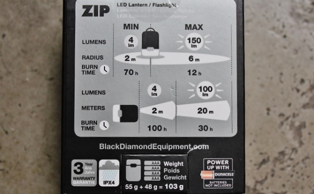 Black Diamond ZIP Lantern
