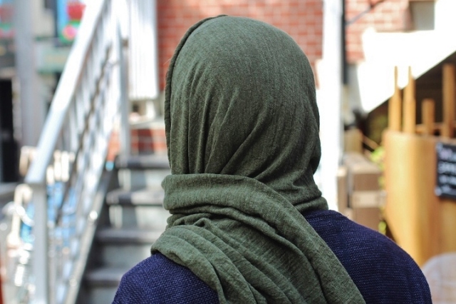 天空丸Wool Top Gauze Scarf