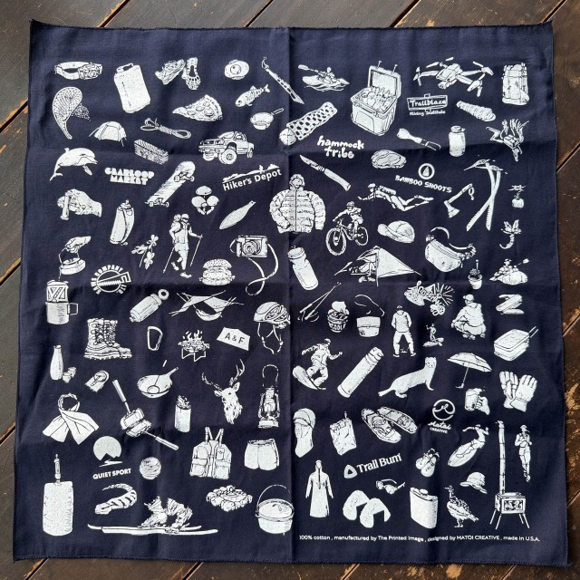 The Printed Image TRAILMAN CUSTOM BANDANA