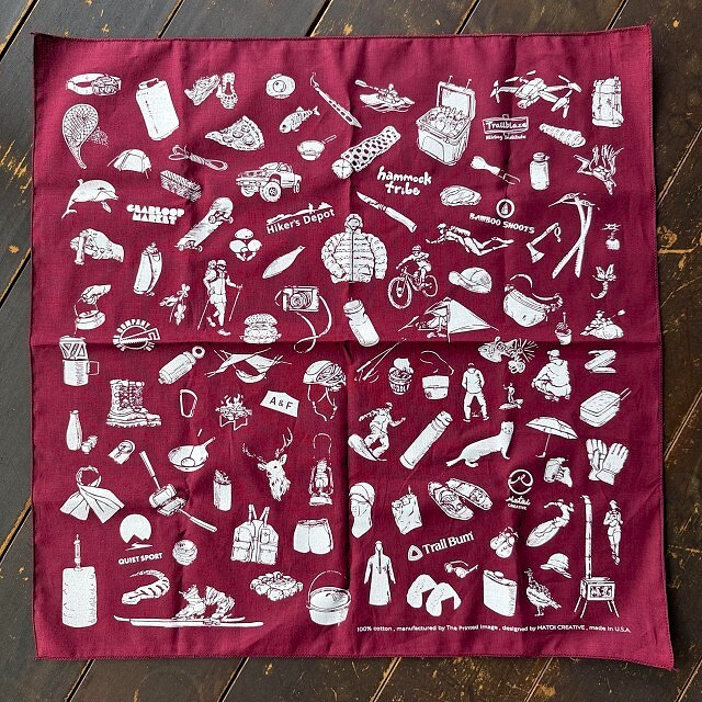 The Printed Image TRAILMAN CUSTOM BANDANA