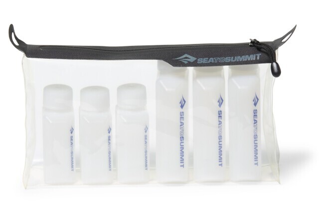 Sea to Summit TPU Clear Zip Pouch with Bottles