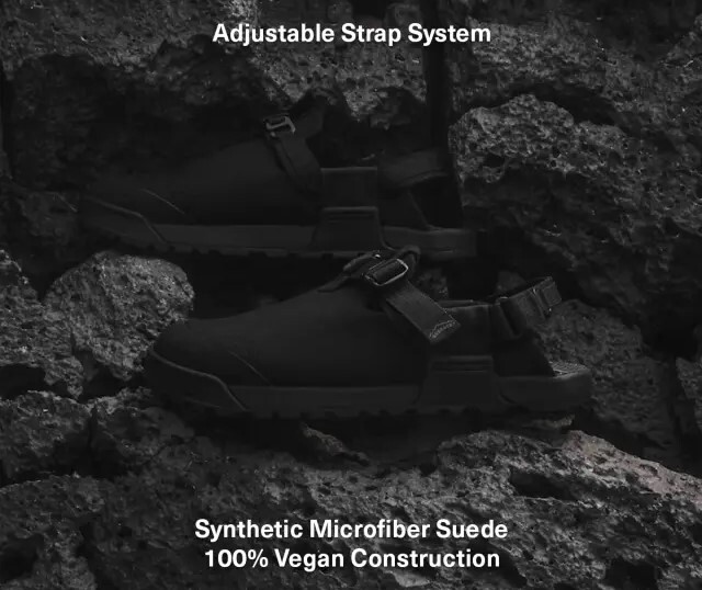 BEDROCK SANDALS Mountain Clog Synthetic Suede