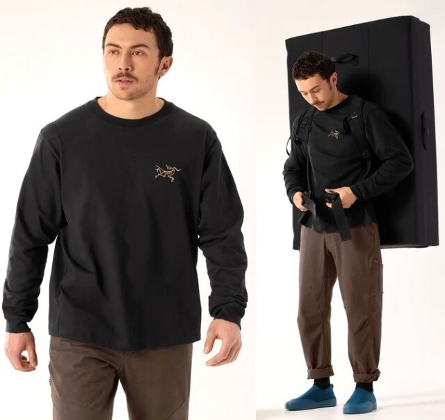 Arc'teryx　Kragg Cotton L/S T shirt