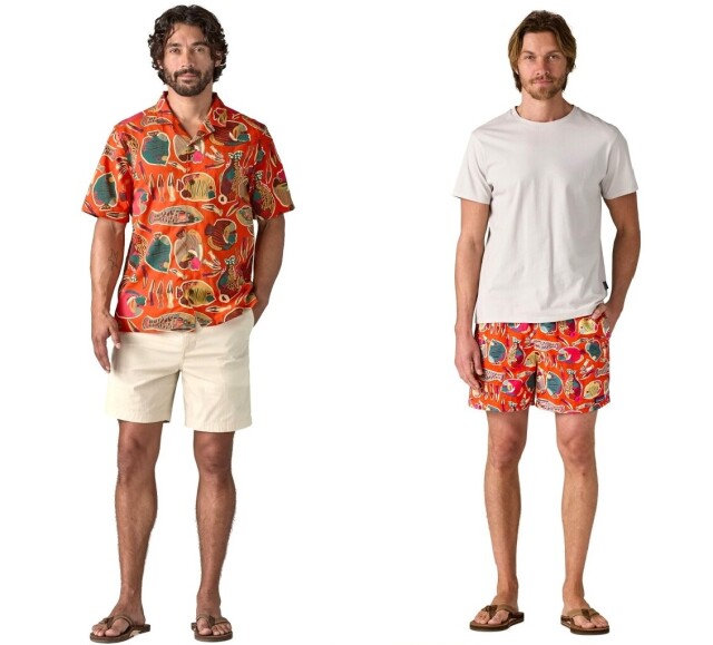 PATAGONIA  Wrasse: Pollinator Orange