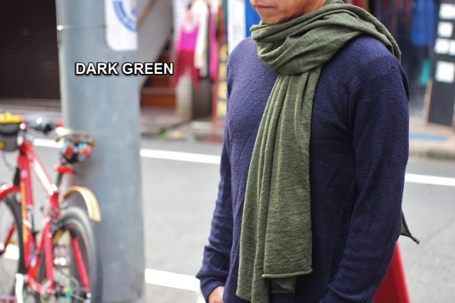 天空丸Wool Top Gauze Scarf