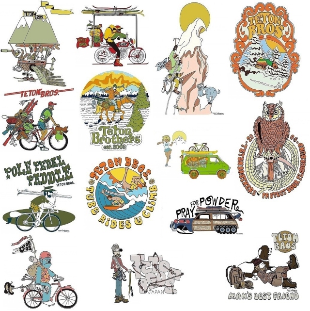 Teton Bros 2021 TB Calender
